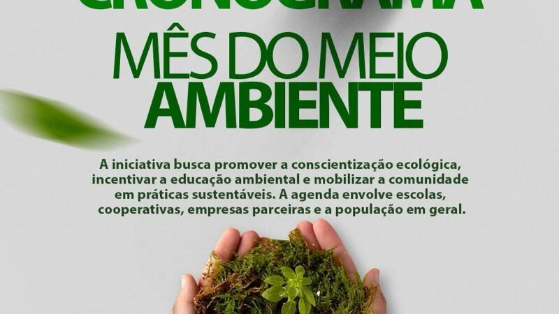 Guaíra divulga Mês do Meio Ambiente com ações de educação e conscientização ecológica
