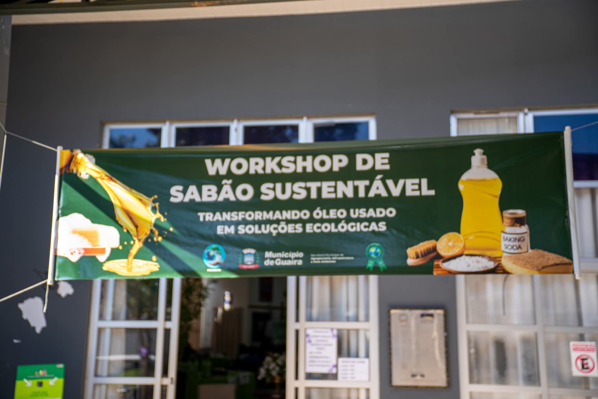 1º Workshop de Sabão Sustentável, é realizado em Guaíra