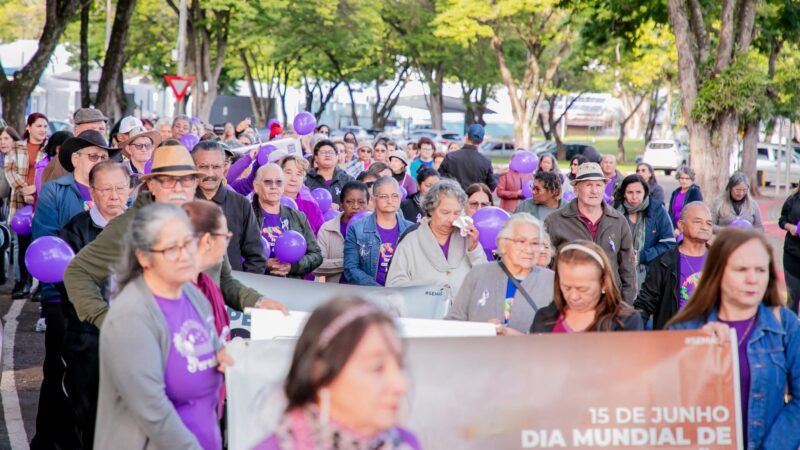 Guaíra promove Caminhada de Conscientização contra a Violência à Pessoa Idosa