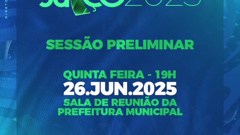 Sessão Preliminar do Campeonato Municipal de Suíço 2025