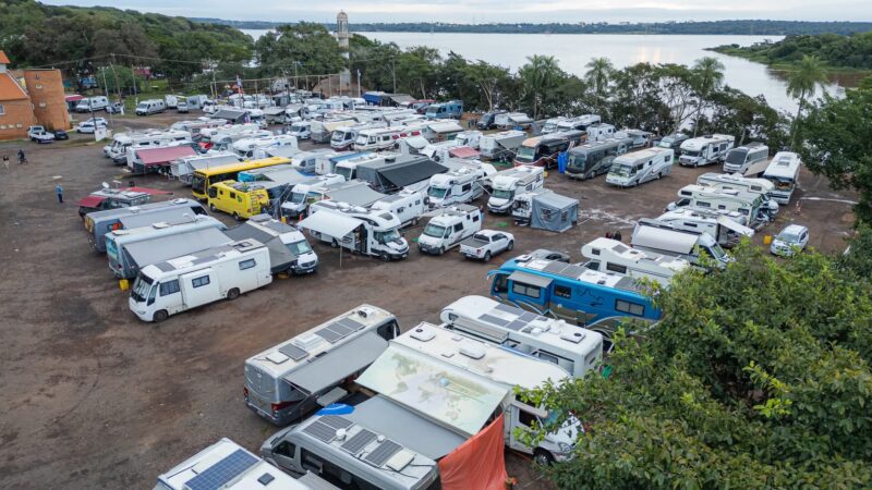 Vida sobre rodas: a rotina dos viajantes no 7º Encontro Internacional de Motorhomes em Guaíra