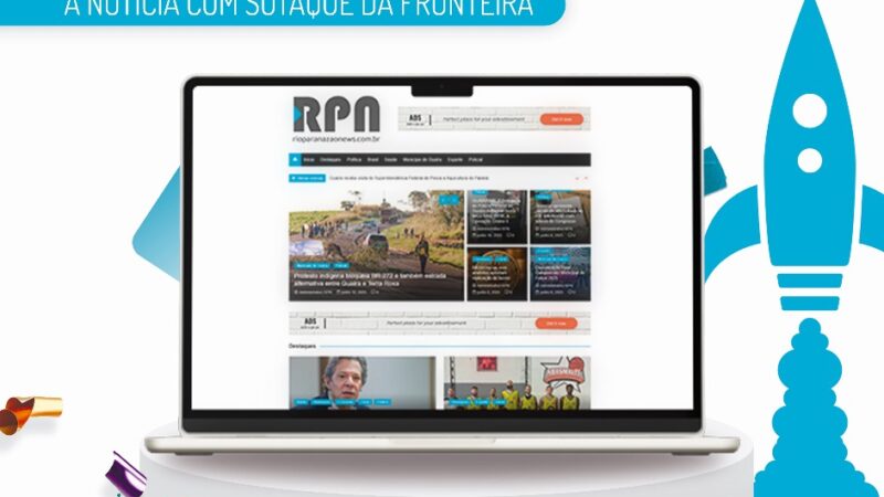 Nasce um novo portal de notícias: Rio Paranazão News