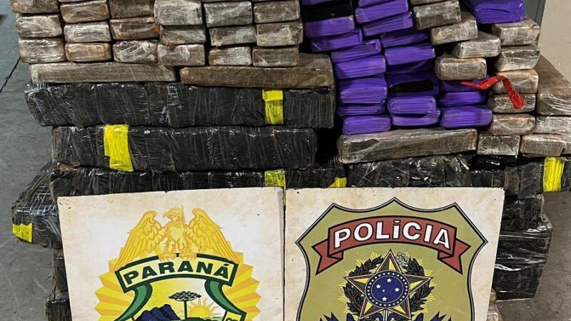 AÇÃO CONJUNTA ENTRE POLÍCIA FEDERAL e BPFRON RESULTA EM PRISÃO DE UM HOMEM CONDUZINDO VEÍCULO CARREGADO COM 625 QUILOS DE MACONHA
