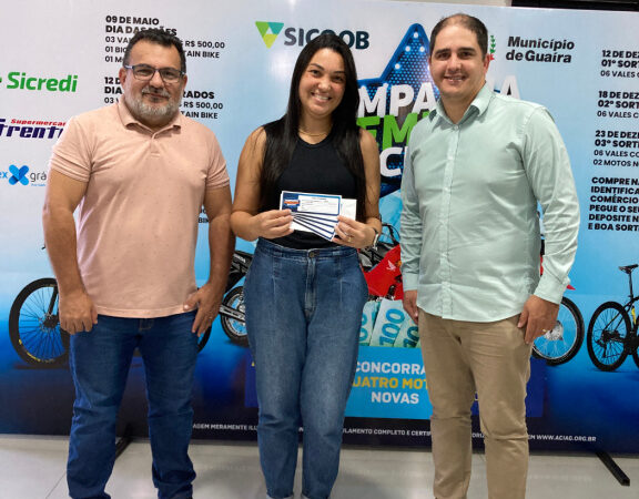 ACIAG entrega prêmios da Campanha Premiada do Dia dos Namorados