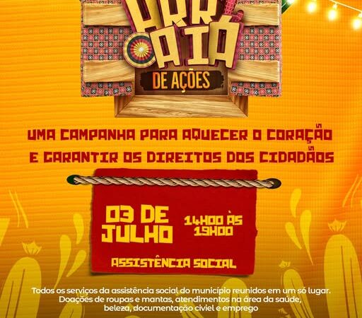 Município de Guaíra promove o “Arraiá de Ações” por meio da SEMAS