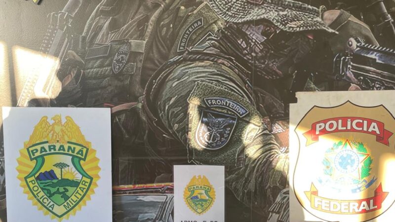 PF e BPFRON apreendem maconha e skunk em Guaíra