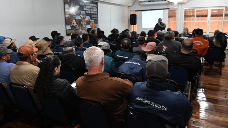 CIPA de Guaíra realiza capacitação em parceria com o SEST SENAT de Umuarama