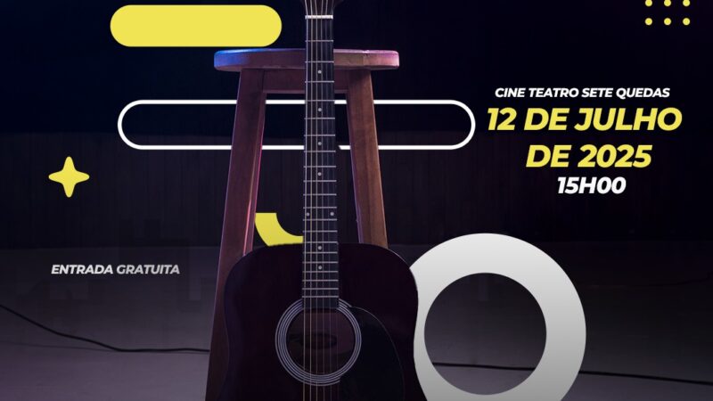 Guaíra promove a II Tarde das Cordas com alunos da Oficina de Violão