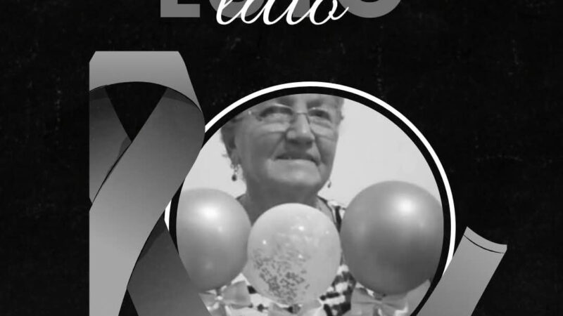 Nota de Falecimento: Cecília Zanatta Scatolin