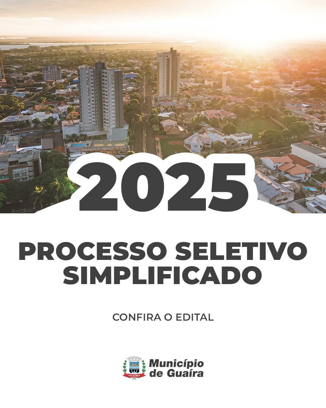 Município de Guaíra abre inscrições para o Processo Seletivo Público Simplificado – PSS 2025