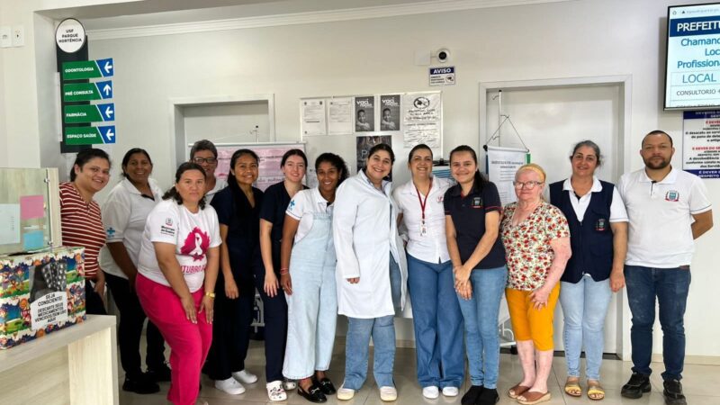 USF Parque Hortência/São Domingos promovem Campanha Agosto Lilás