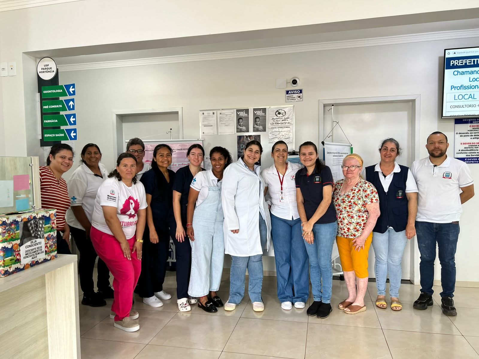 USF Parque Hortência/São Domingos promovem Campanha Agosto Lilás