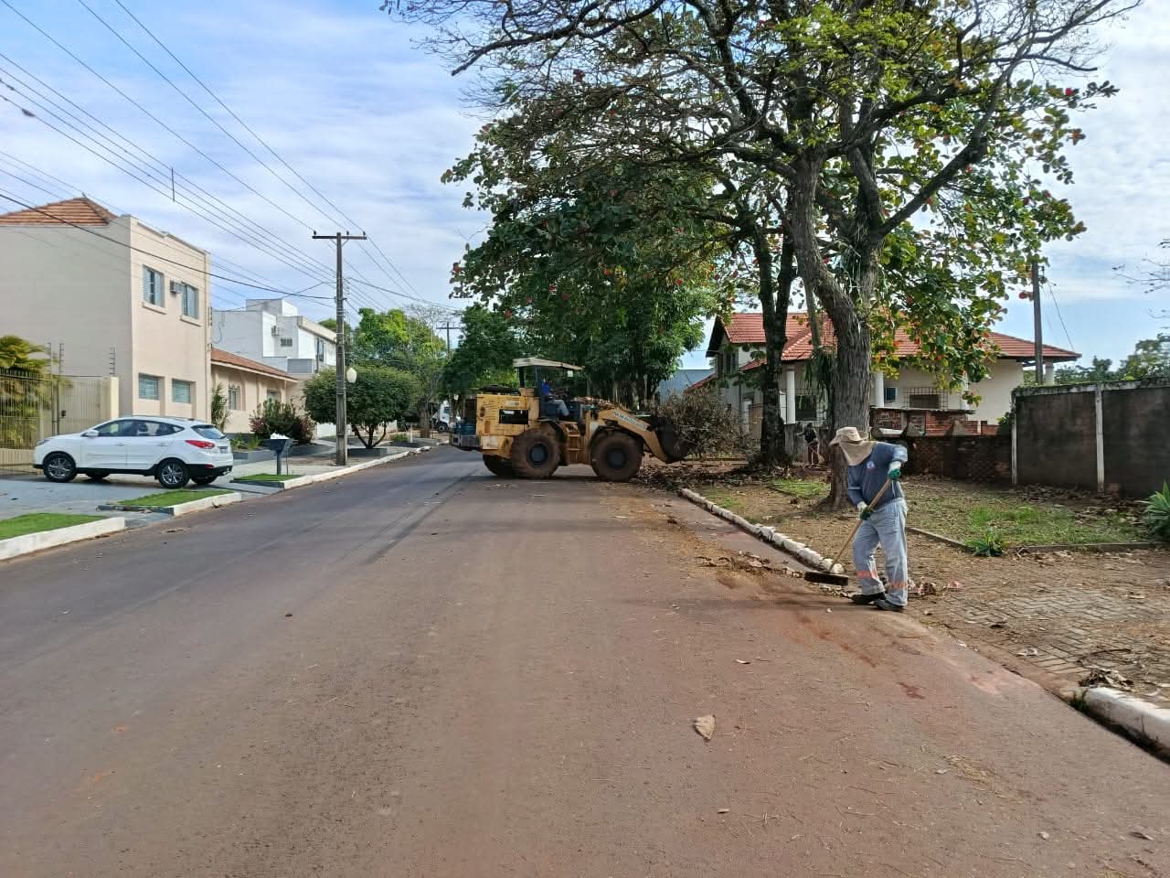 Município divulga o trabalho de limpeza pública
