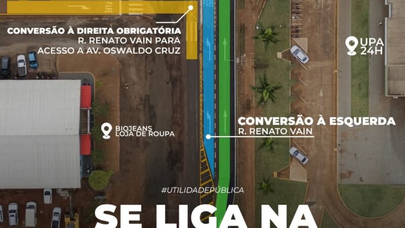 Implantação de “Trevo Alemão” em frente ao Max Atacadista visa ampliar a segurança viária