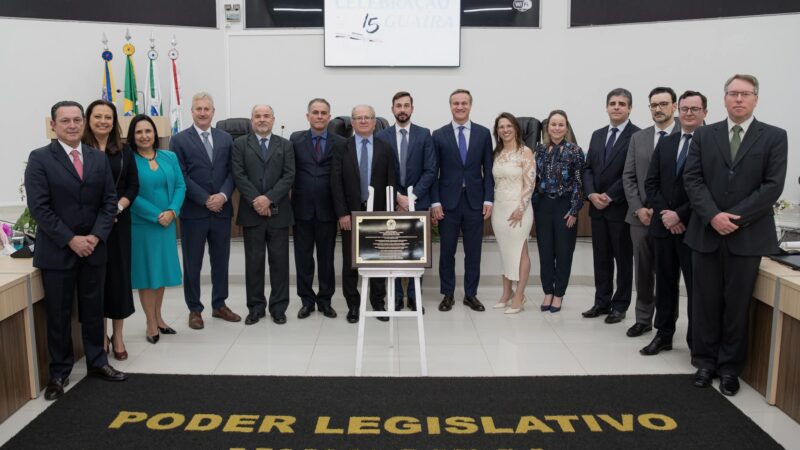 Município de Guaíra participa de solenidade pelos 15 anos da Subseção Judiciária Federal