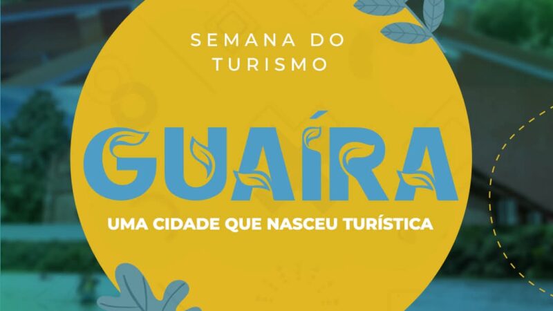 Município de Guaíra celebra a Semana do Turismo com programação especial e convite à população