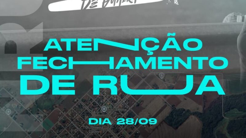 Município de Guaíra informa alterações no trânsito para a 3ª Meia Maratona