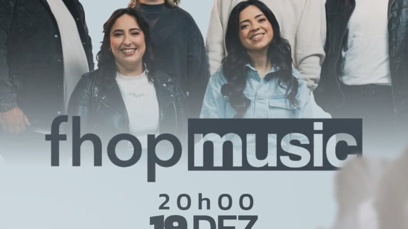 Show Nacional: a banda FHOP Music, encerrará os eventos de Natal em Guaíra