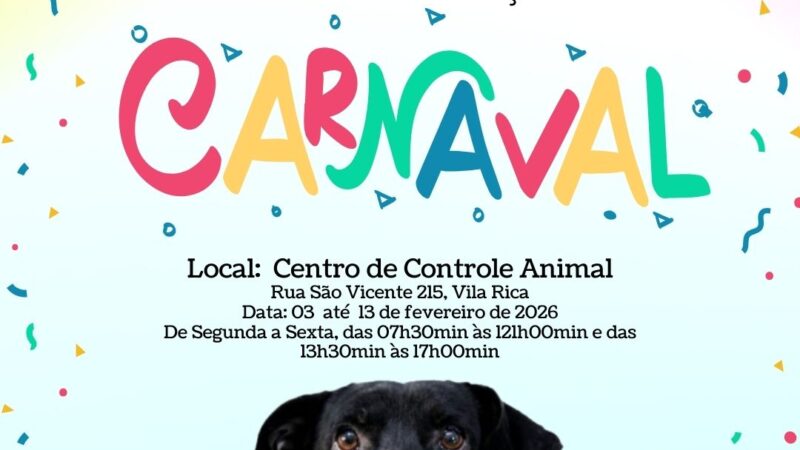 Feirinha de Adoção Carnaval