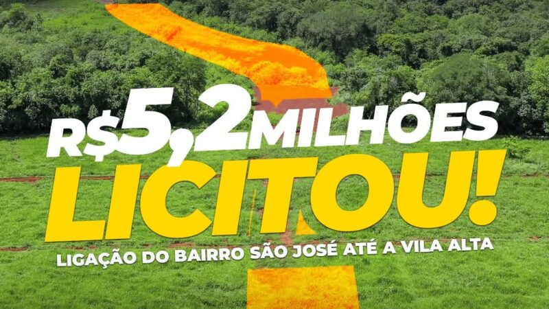 Município de Guaíra avança em obra histórica de novo acesso urbano entre Vila Alta, Jardim Internacional e Bairro São José