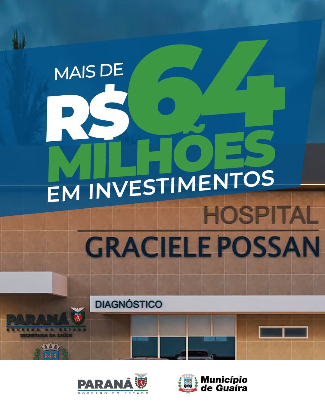 Hospital “Graciele Possan”: Guaíra vive um dia histórico marcado por amor, memória e compromisso com a vida