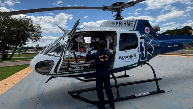 Vítimas de trágico acidente desta sexta-feira recebem atendimento emergencial em Guaíra