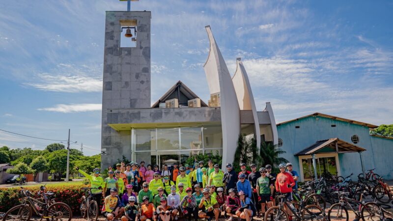 Município de Guaíra participa do Pedal da Padroeira e destaca incentivo ao esporte, à fé e à integração comunitária