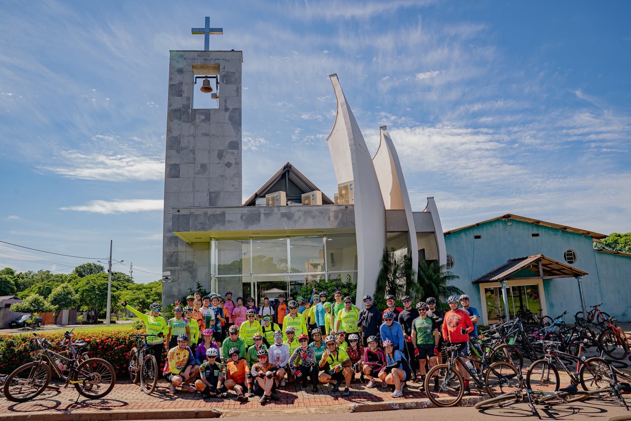 Município de Guaíra participa do Pedal da Padroeira e destaca incentivo ao esporte, à fé e à integração comunitária