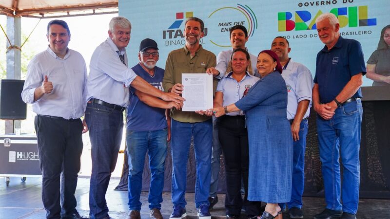 Município de Guaíra oficializa doação de áreas da Itaipu Binacional para regularização fundiária