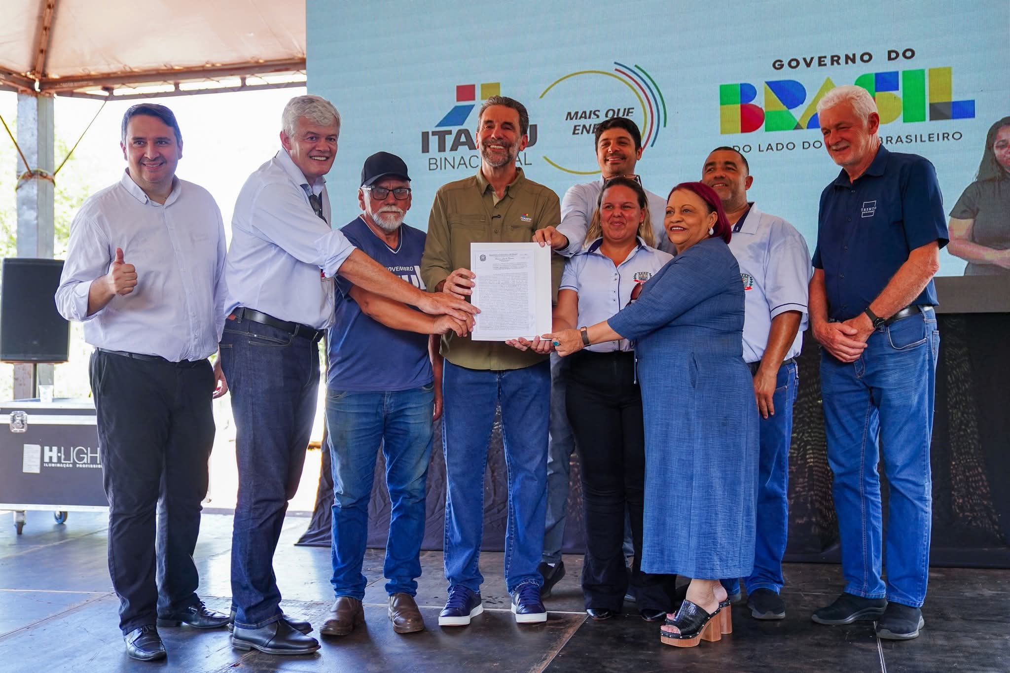 Município de Guaíra oficializa doação de áreas da Itaipu Binacional para regularização fundiária