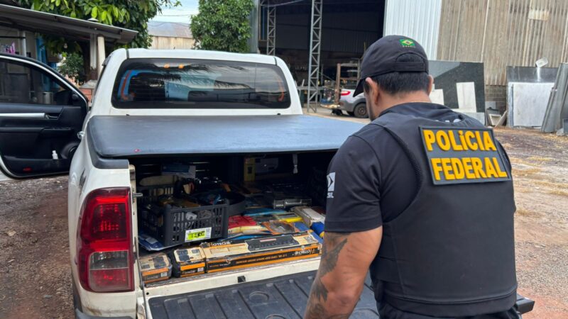 Guaíra – PF combate esquema de corrupção e contrabando de agrotóxicos na fronteira