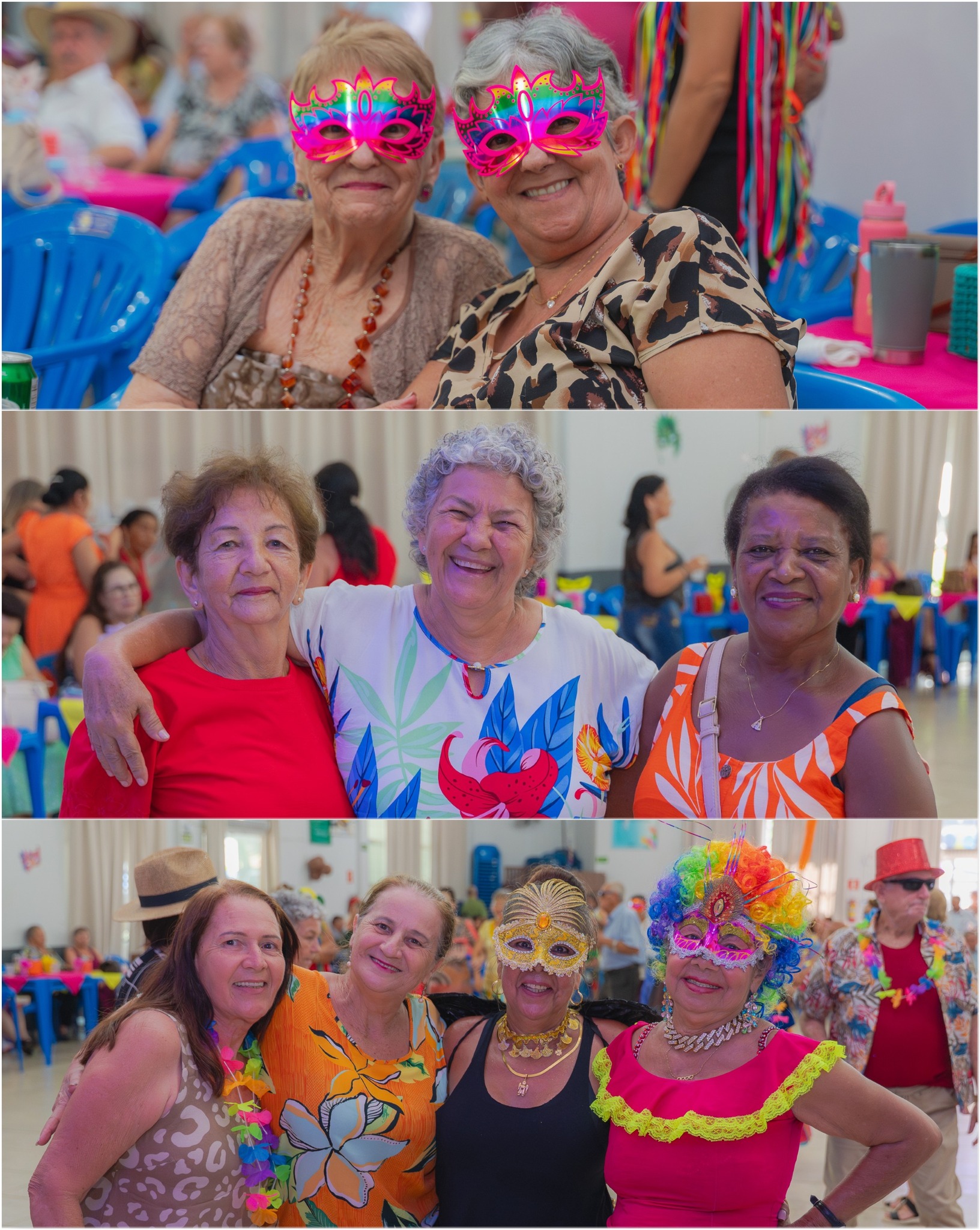 Município de Guaíra realiza Baile Temático de Carnaval para o Grupo da Melhor Idade