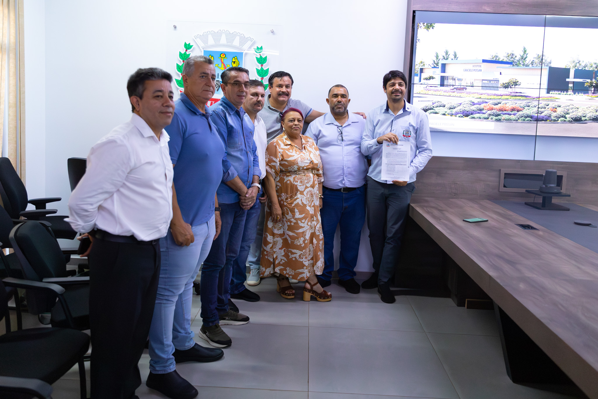 Assinatura de contrato marca avanço concreto para construção do Hospital Graciele Possan em Guaíra