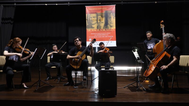 Guaíra recebe concerto “De Bach a Beatles” e fortalece acesso à música erudita