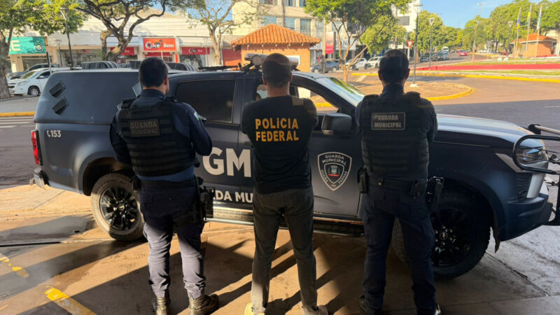 PF cumpre mandado de prisão contra foragido por estupro de vulnerável em Guaíra