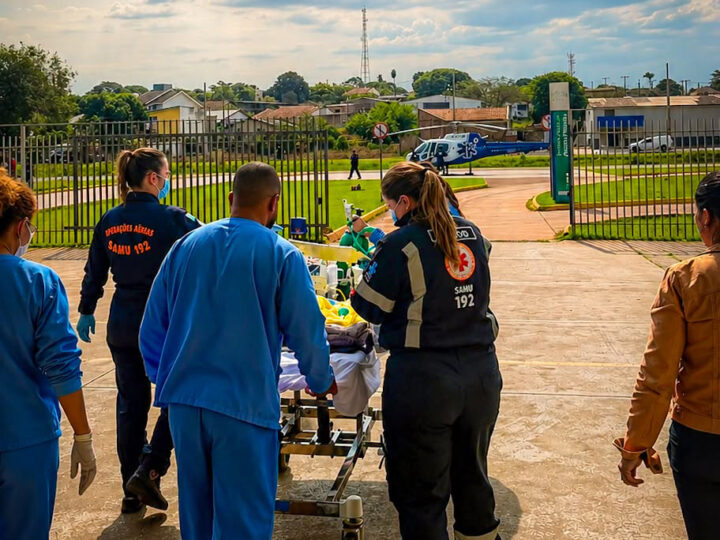 UPA Guaíra e SAMU atuam de forma integrada em atendimento de emergência pediátrica