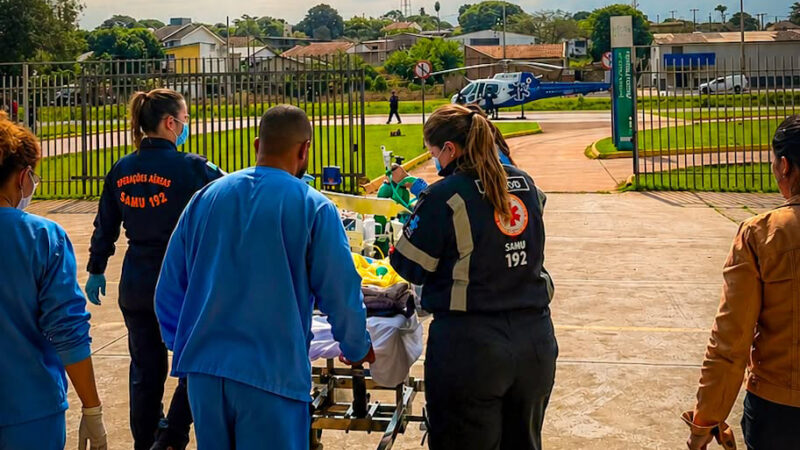 UPA Guaíra e SAMU atuam de forma integrada em atendimento de emergência pediátrica